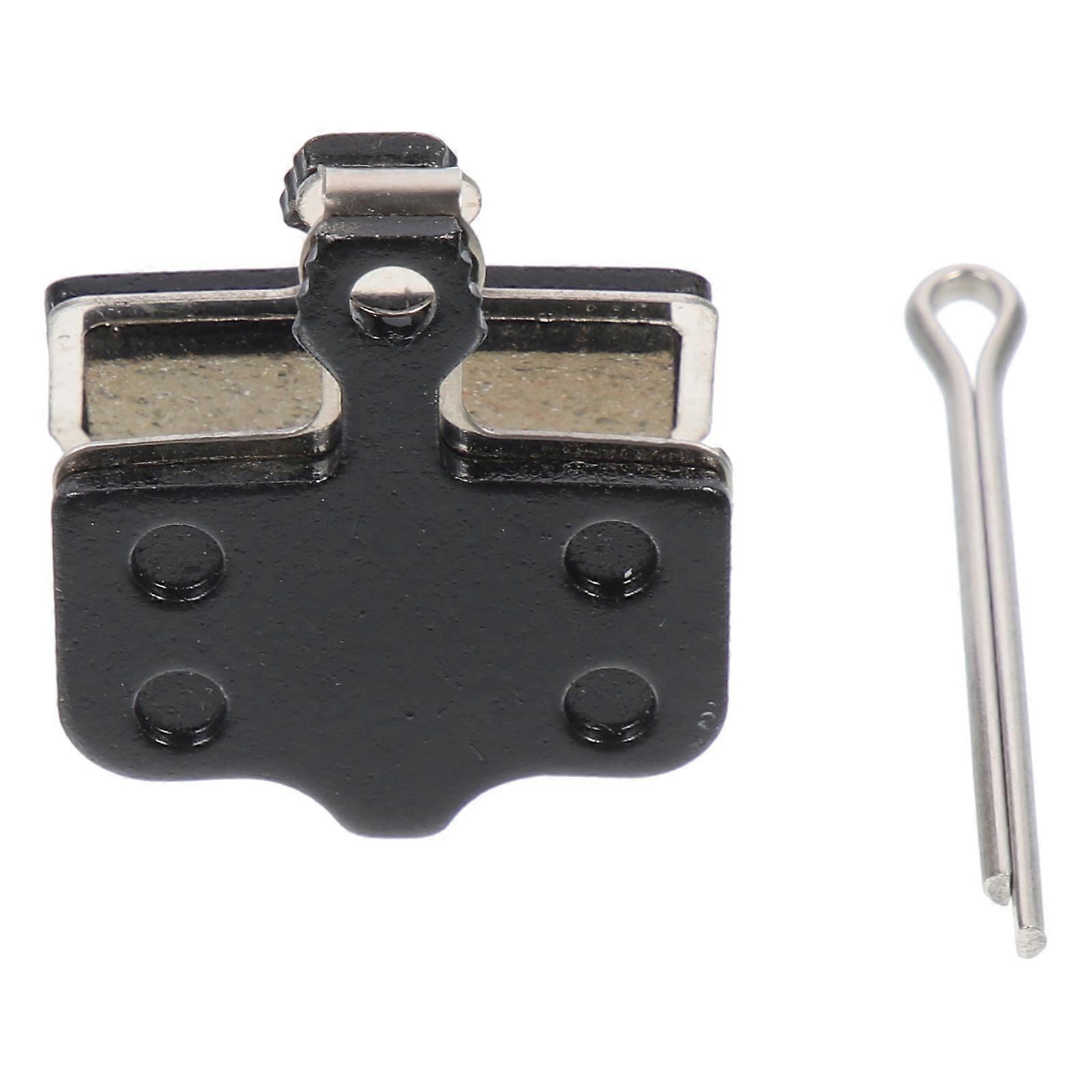 Cycling Disc Brake Pads Replacement Sturdy Half Plate Brake Blocks for Mountain Bikes Easy Installation Ergonomic Design Durable Quiet Operation
