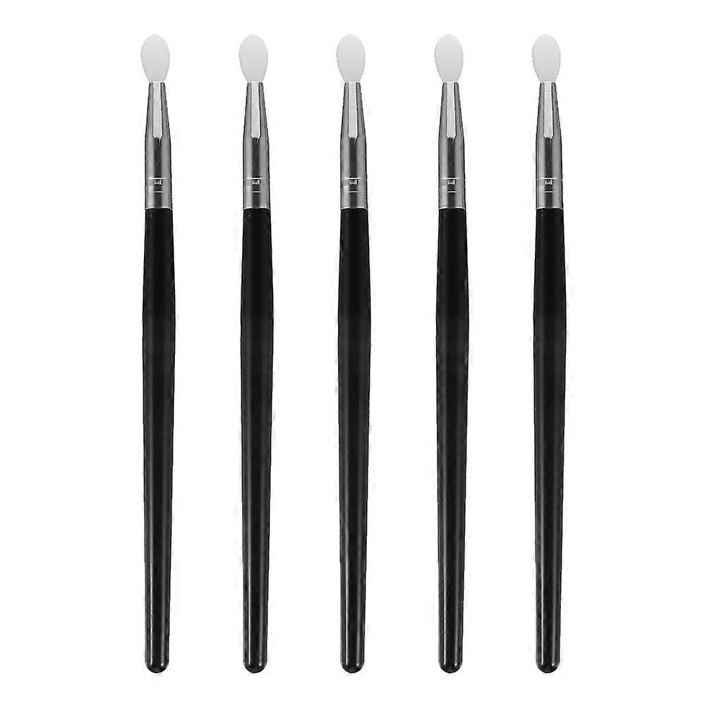 Silicone Lip Brush Set   5 Pieces for Lipstick & Eyeshadow Application, Durable & Portable Makeup Applicator for Travel & Home Use