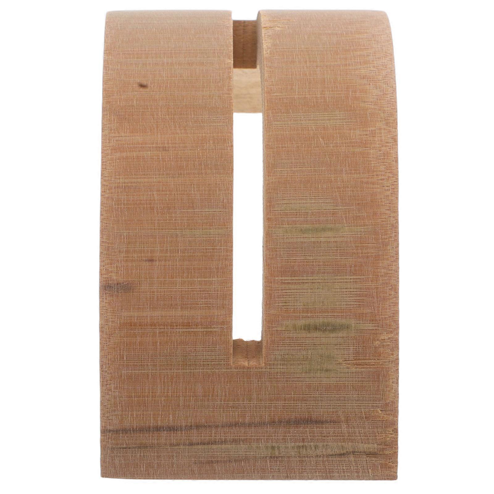 Fan Displaying Rack Bamboo Holder For Handmade Folding Fans Half Circle Shape Cultural Display 1Pcs