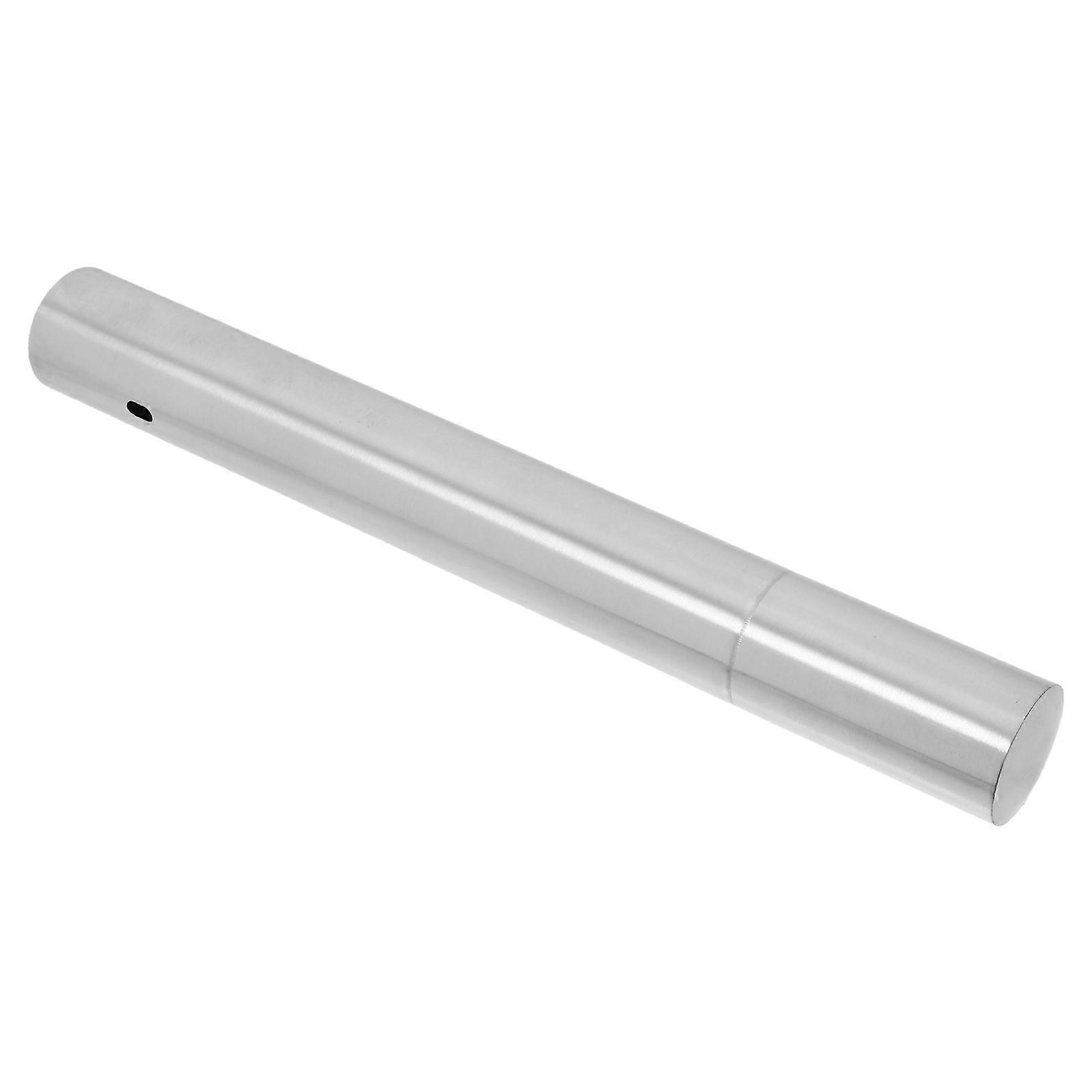 ステンレス鋼のドキュメント チューブ ストレージ ドキュメント オフィス 組織 シルバー 30.00X3.50X3.50CM 1Pcs のための洗練されたデザイン