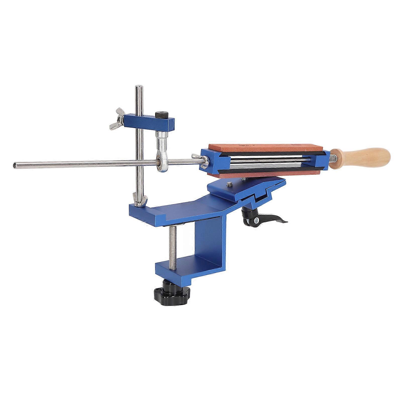 Fixed Angle Knife Sharpener Kit with 4 Whetstone 4 Diamond Grinding Stone Knife Sharpening Tool