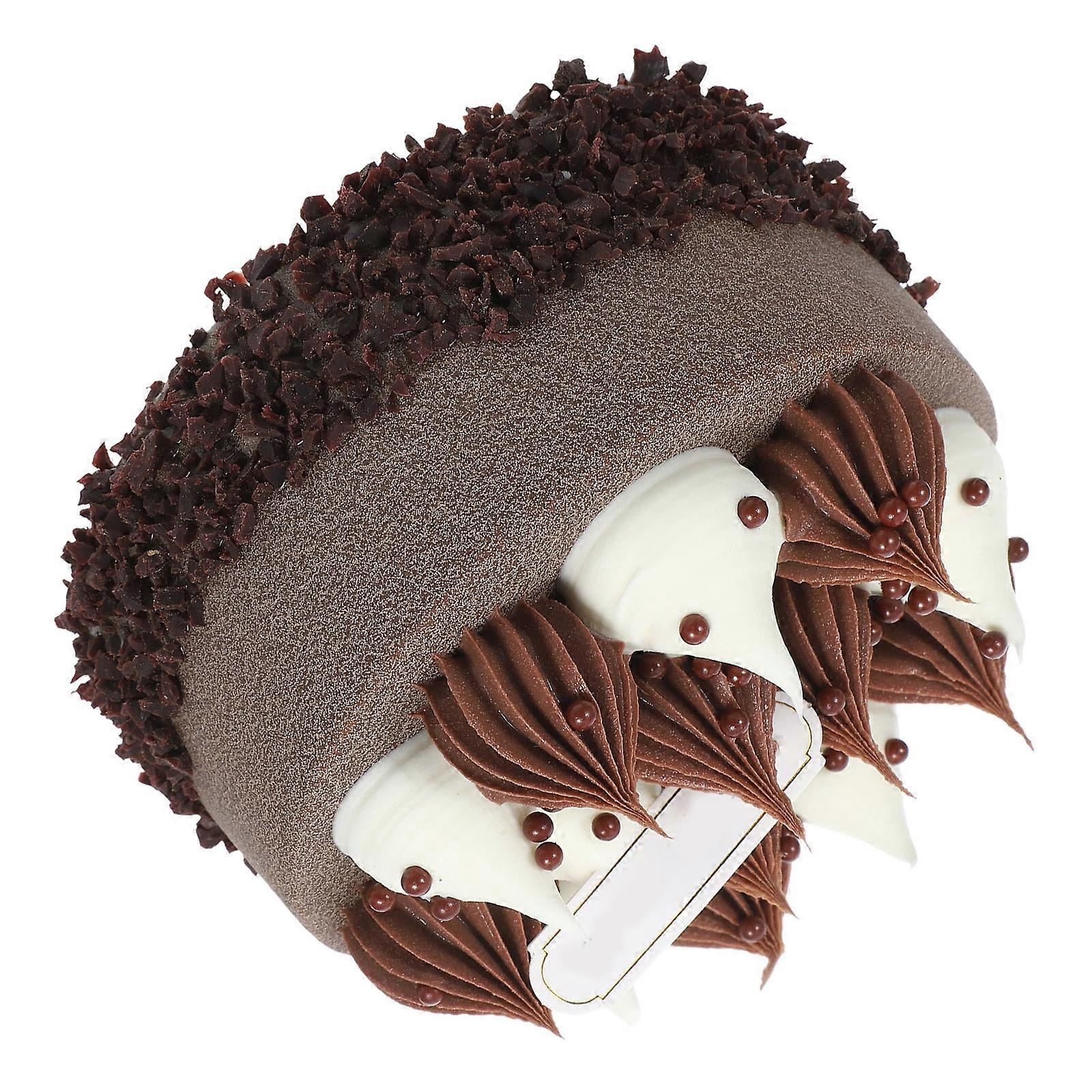 Simulation Gourmet Cake Decoration Photo Prop Lifelike Fake Cake Display Model 1Set