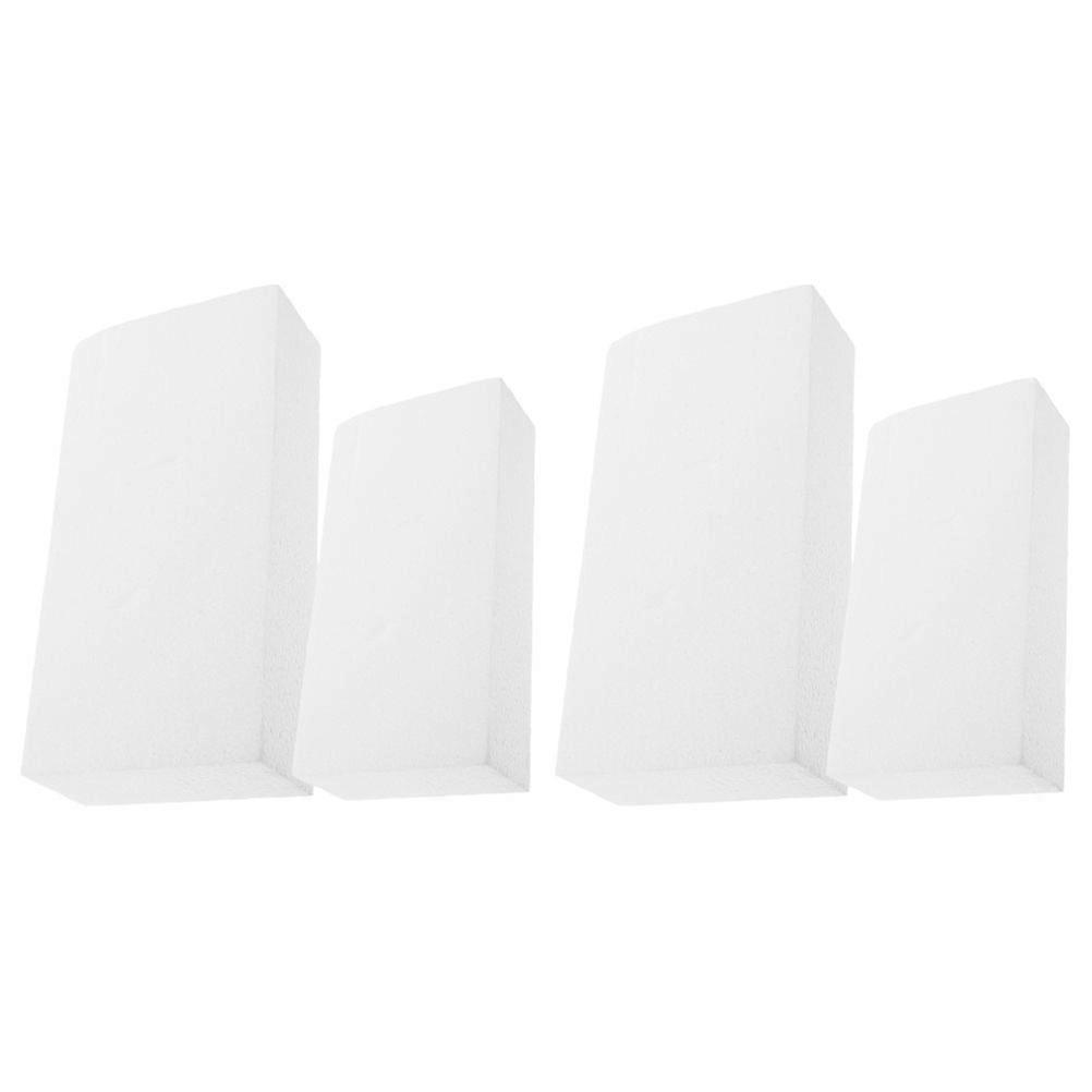WORGEOUS 4pcs Handicraft Craft Foams Sculpting Blocks Craft Foams Blocks For Art Projects And DIY Rectangular Foams Bricks For Sculpting