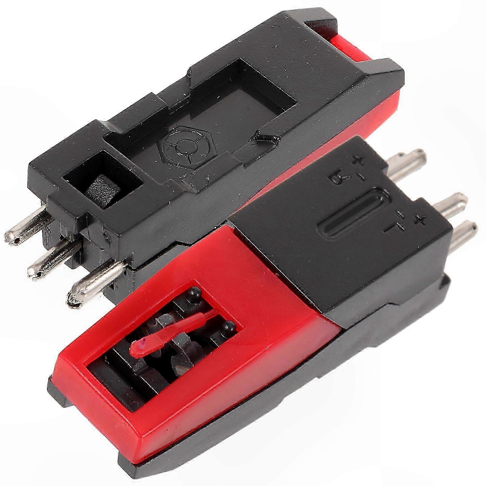 Replacement Stylus for Record Players | 2 Pack Plastic Phonograph Needle Tips