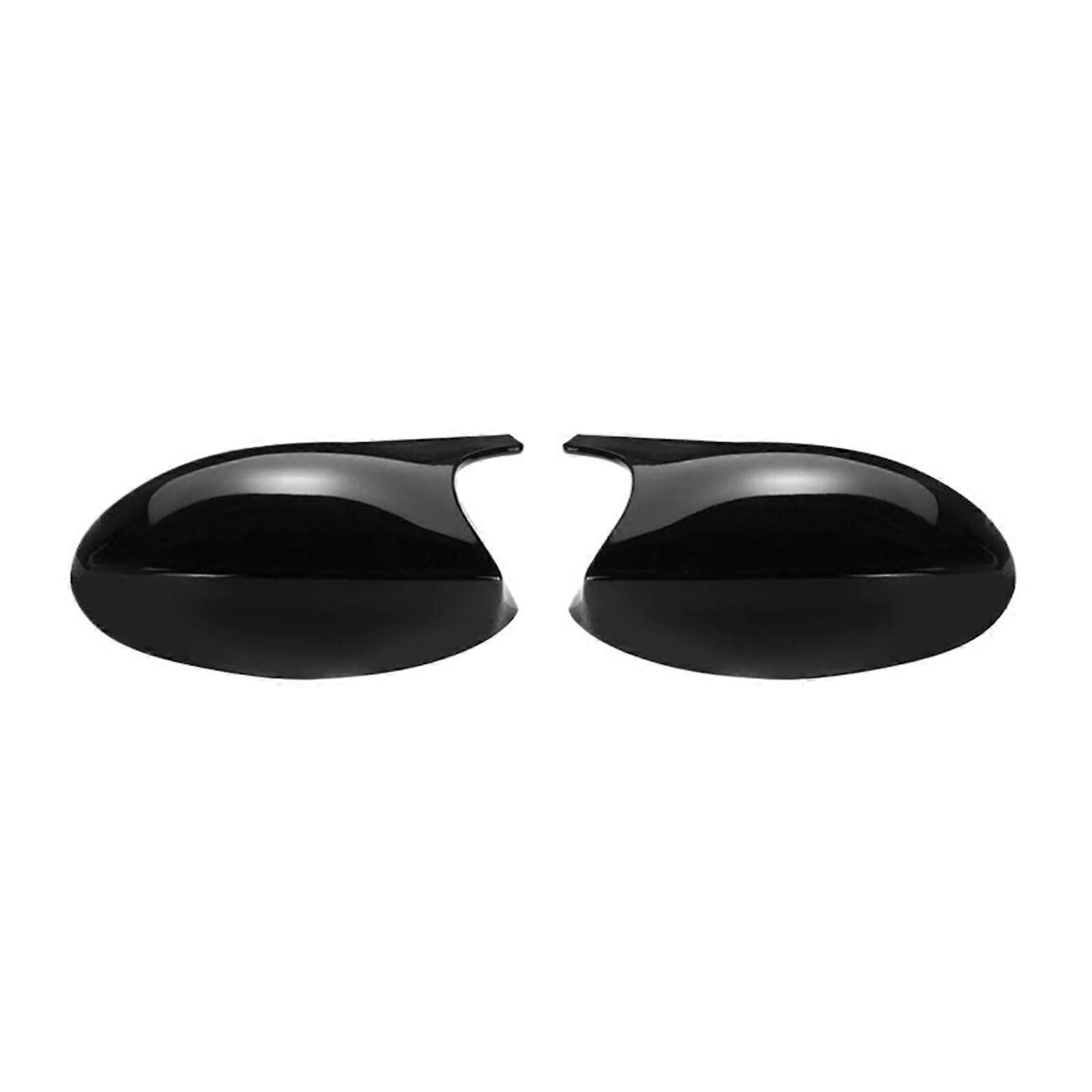 Mirror Cover for BMW 3 Series E90 E92 E93 M3 Style, Black, Exterior Trim Replacement, Compatible Accessories (06-08)