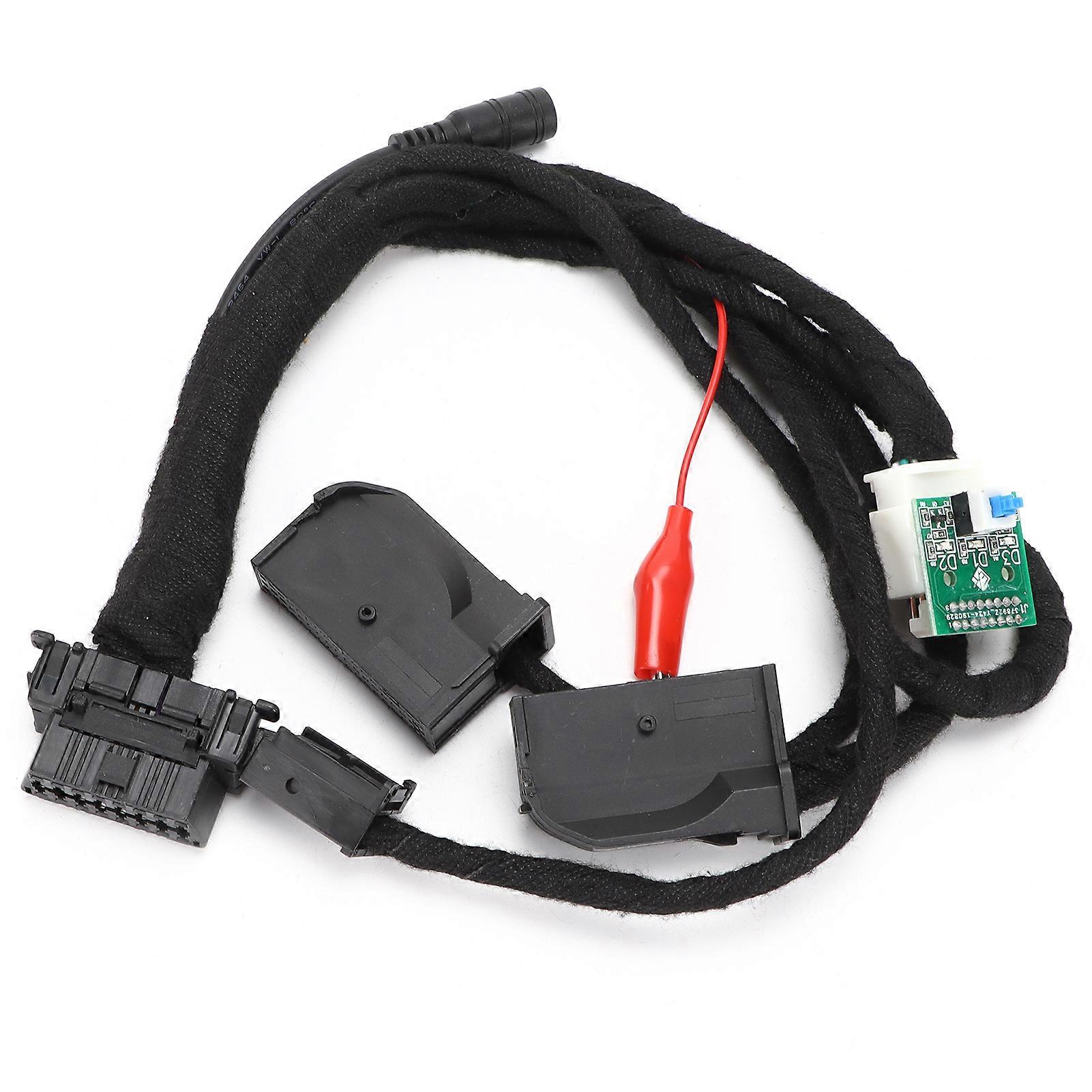 Black Portable Car Diagnostic Cable Connector for Vehicle Testing