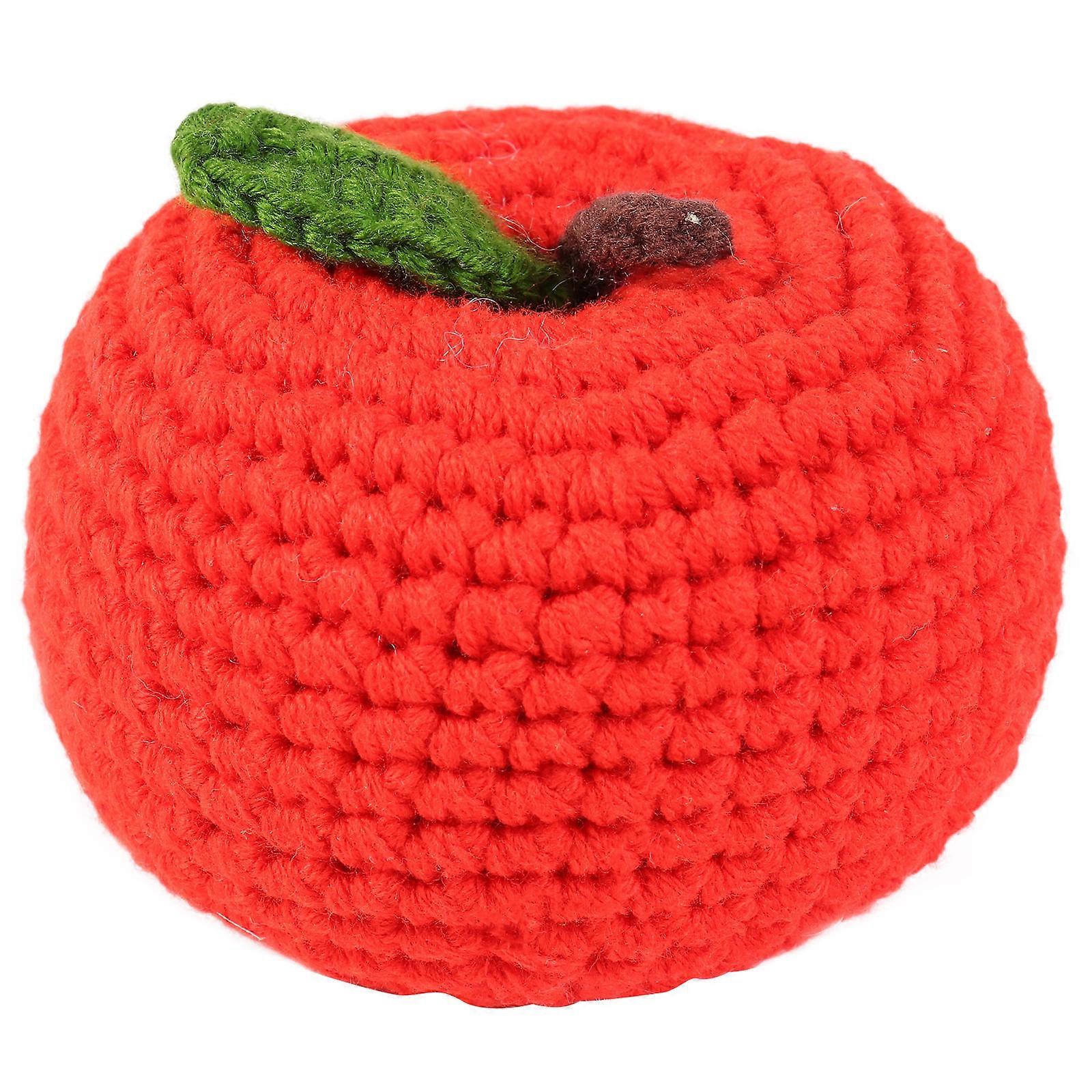 Unique Apple Ornament With Simple Design For Christmas Decoration And Home Ornamentation 8X8Cm 1Pc