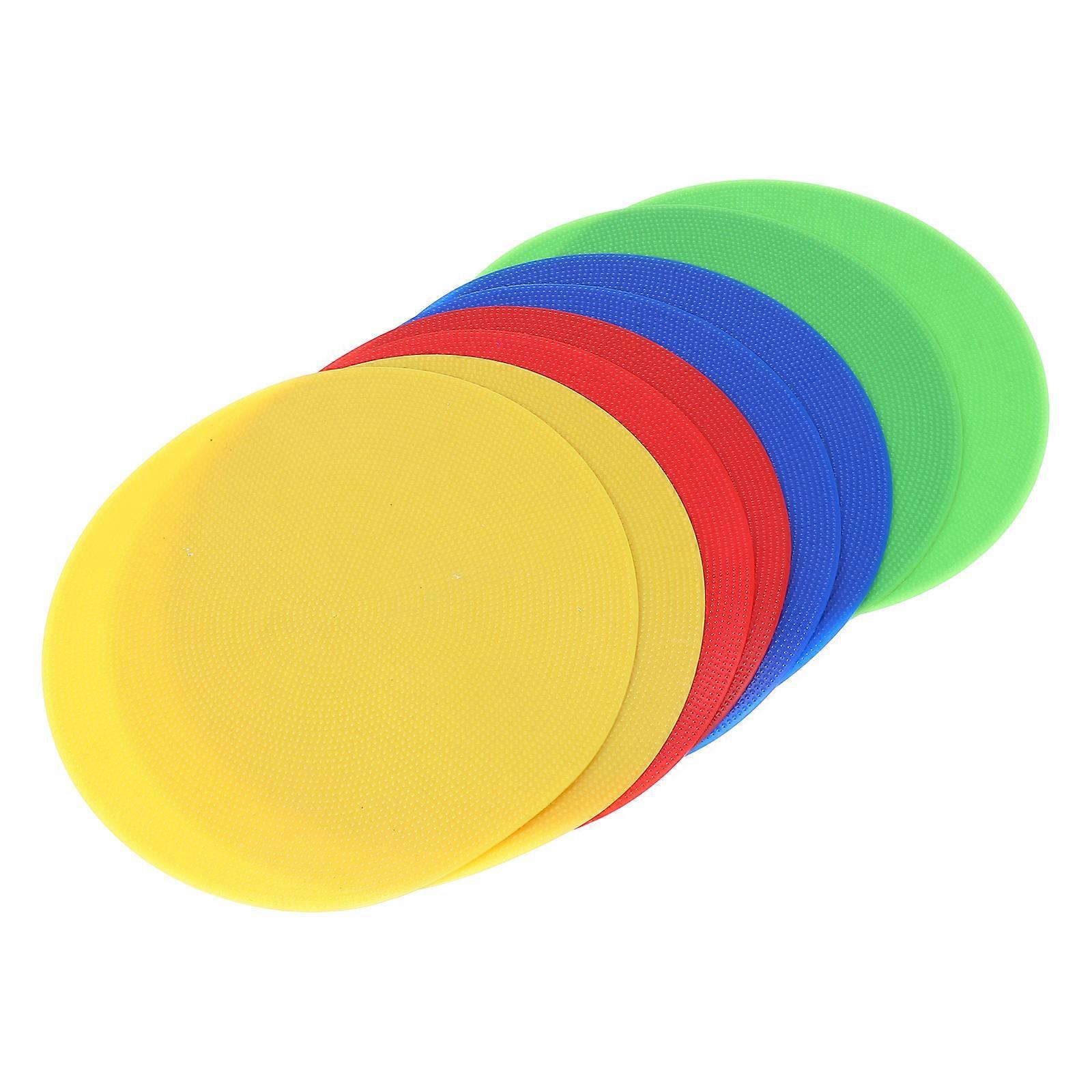 8pcs Stadium Landmarks Round Pads (Red Blue Yellow Green)