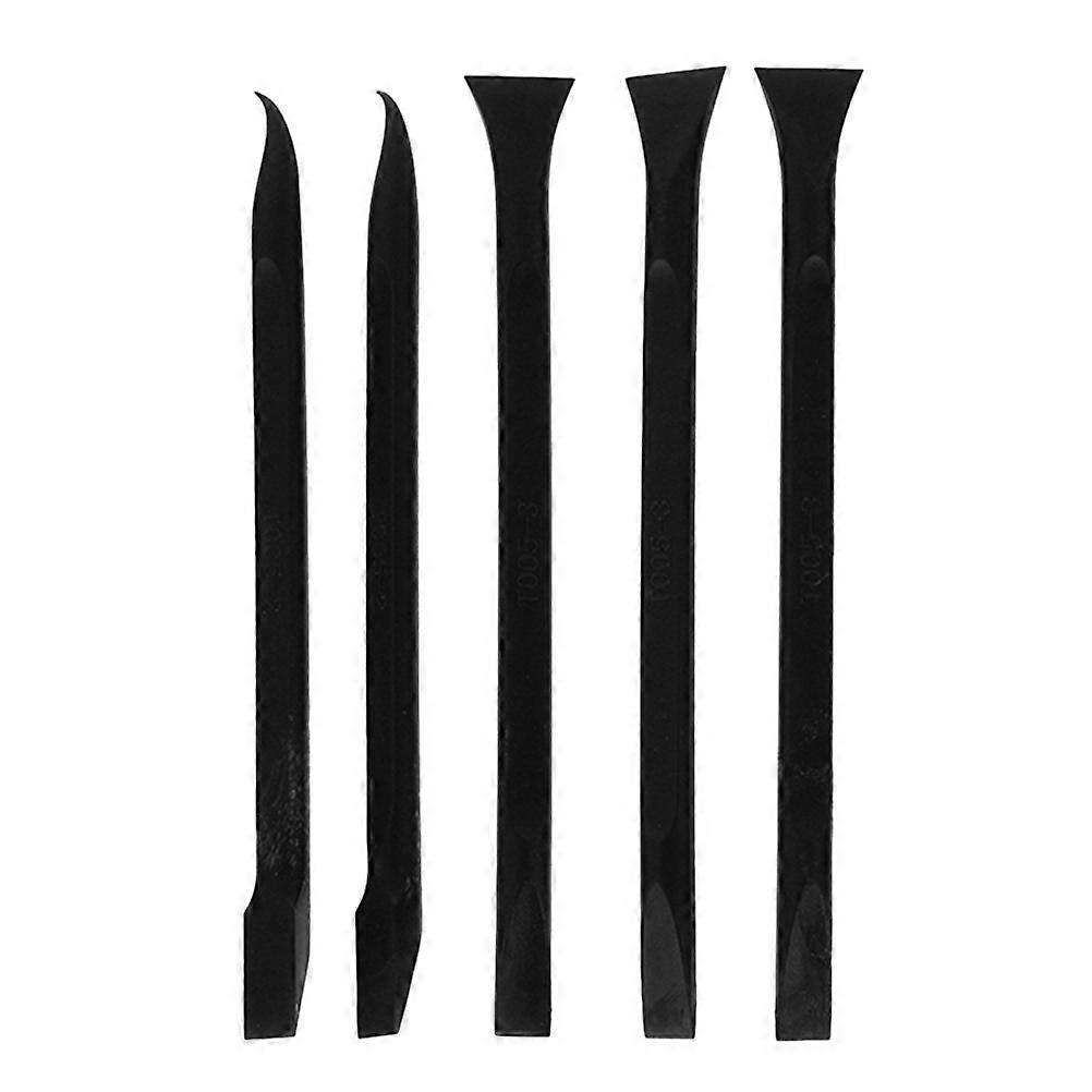 Non-Scratch Cleaning Tools Designed For Electronic Device Maintenance With Crevice Cleaning Function In Black 5Pcs