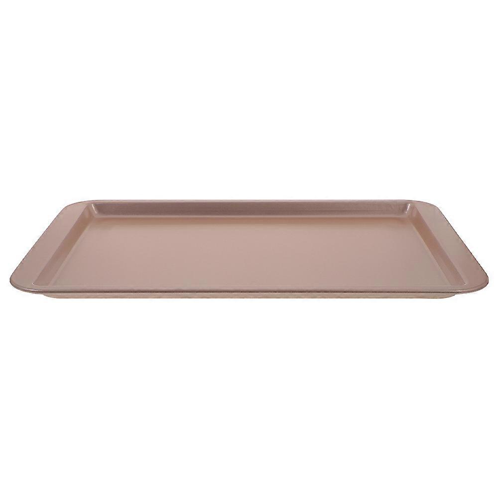 Stylish Exterior Baking Pan Rectangular Cake Cookie Mold Light Brown 1Set Designed For Cooking Enthusiasts
