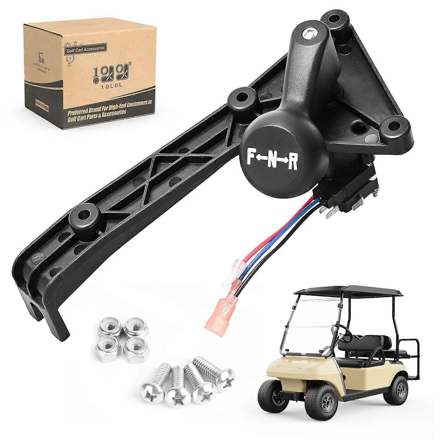 Golf Cart Forward and Reverse Shifter Assembly Kit with Handle Micro Switch