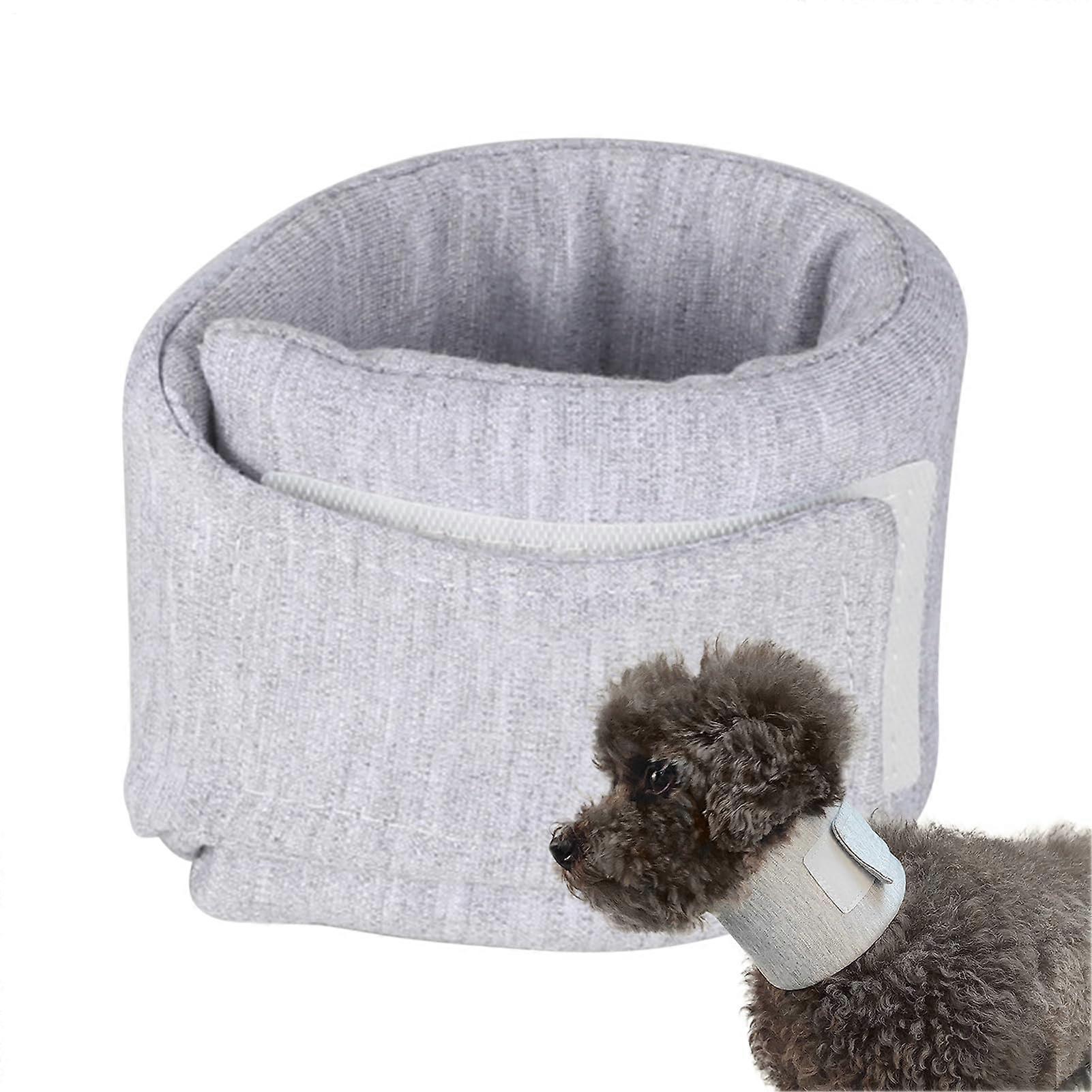 Dog collar, soft protective cone, adjustable neck shield, comfortable for dogs and puppies