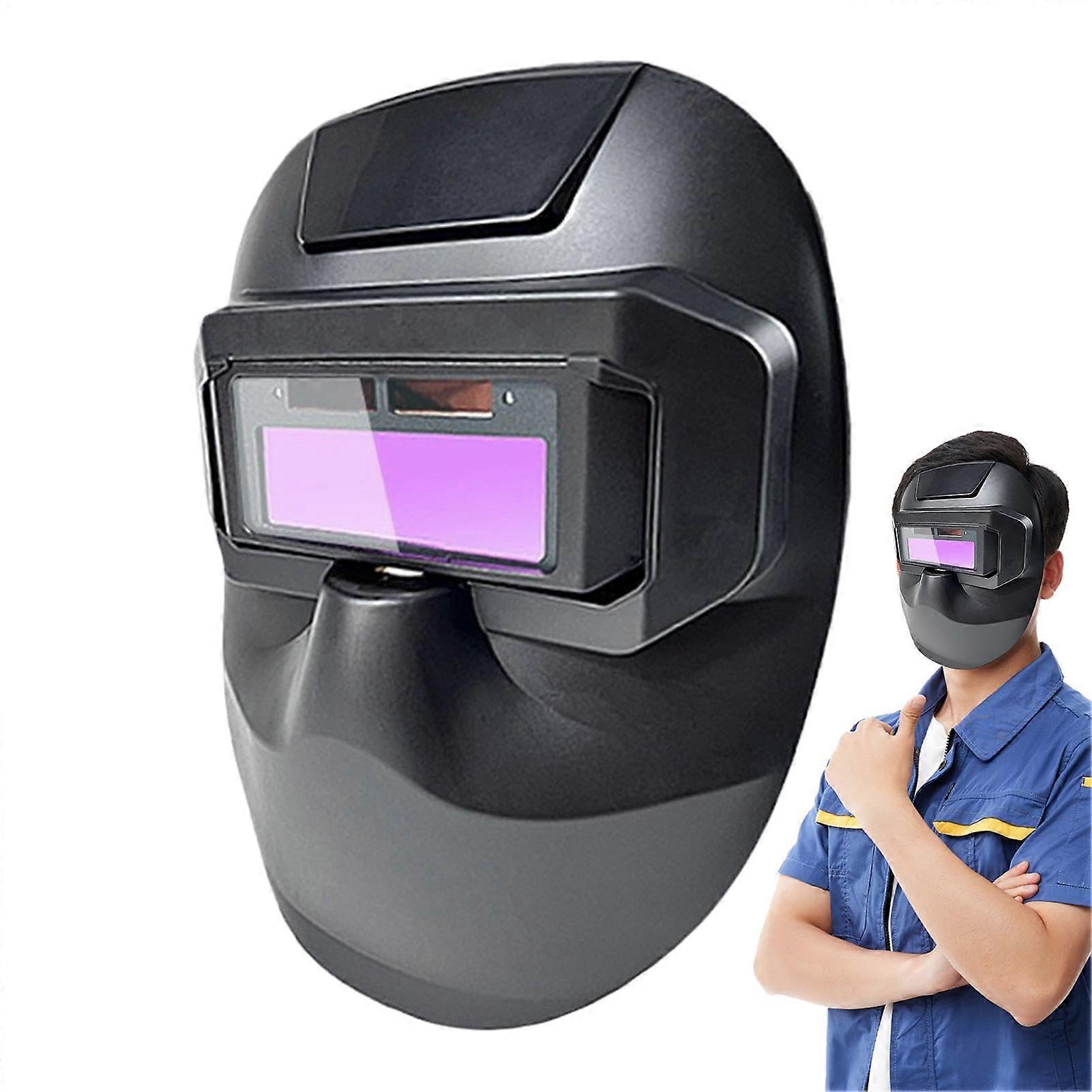 Tent for Souding - Darkened Welding Helmet for Car Welding, Plasma Cutting, Face Protection, Adjustable Size