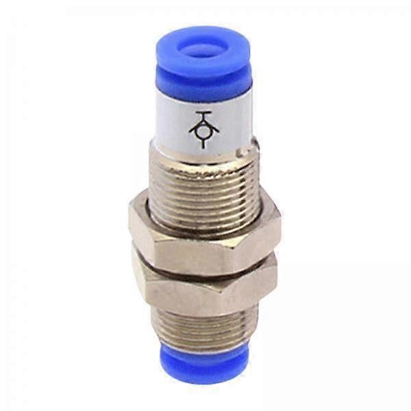 Pneumatic Pipe Fitting, 6X, Straight, Wear-Resistant, SMC Type Quick Coupling, Air-Powered For Vacuum System