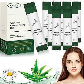 Pack of 60 Korean Collagen Firming Mask, Korean Collagen Firming Mask, Collagen Mask, Korean Collagen Mask, Hydrating Anti-Ageing Face Masks, Face Car