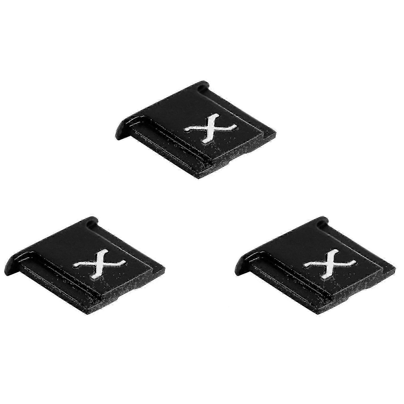 Fuji X-T4 and X-T3 Cameras Hot Shoe Flash Cover, Black - Compatible Accessory