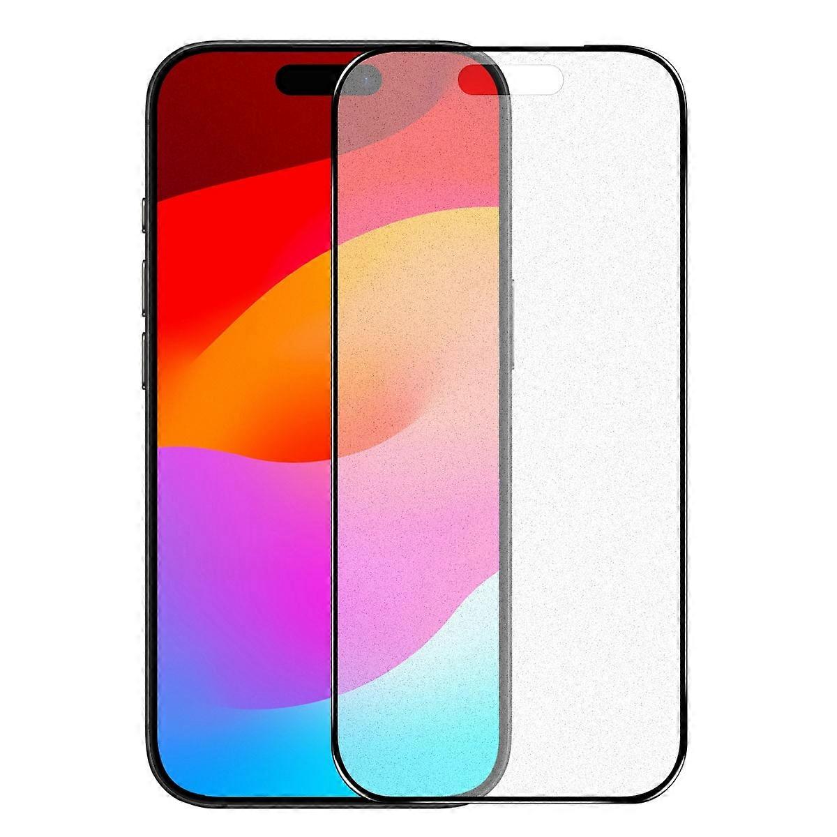NORTHJO A++ For iPhone 17 Pro Screen Protector Anti-Fingerprint Matte Full Coverage Tempered Glass F