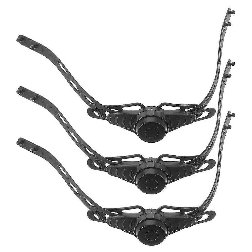 3pcs Adjustable Chin Strap for Bike , Lightweight Secure Fit with Knob, Compatible with Mountain Cycling