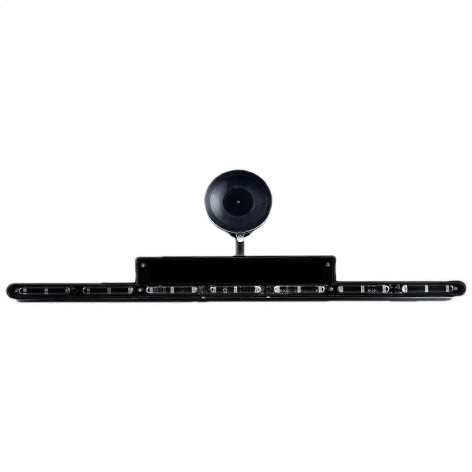 Solar Flashing Warning Light, Solar Powered LED Security Light, 16.14 Inch, Waterproof, Visibility