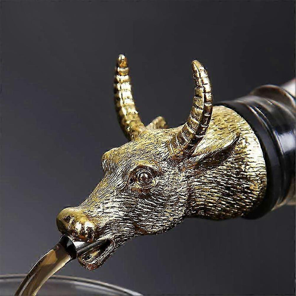 Wine Pourer Accessory with Deer and Elk Design for Bar Use