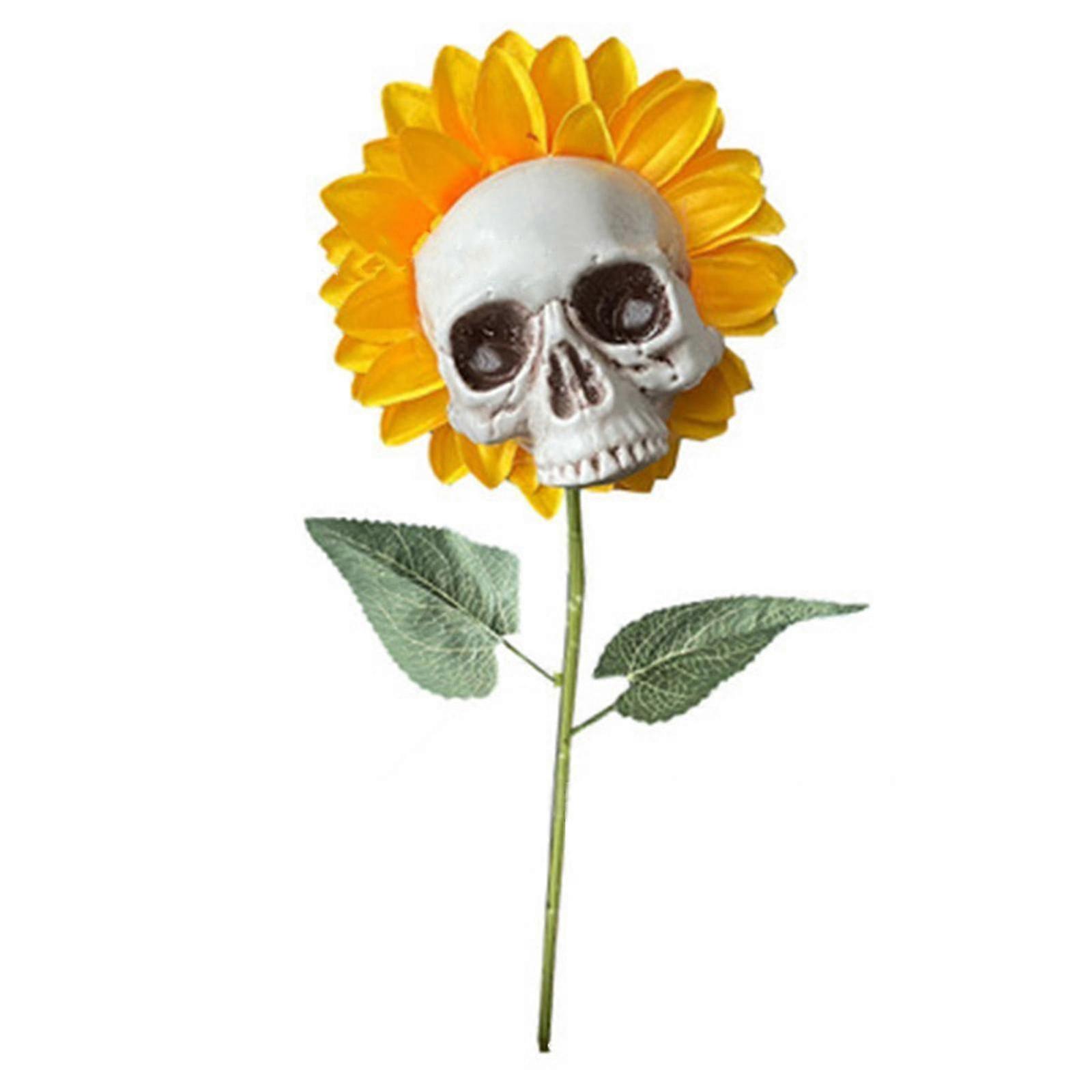 Artificial Plants Sunflower Skull Sunflower Modeling Simulation Pla...