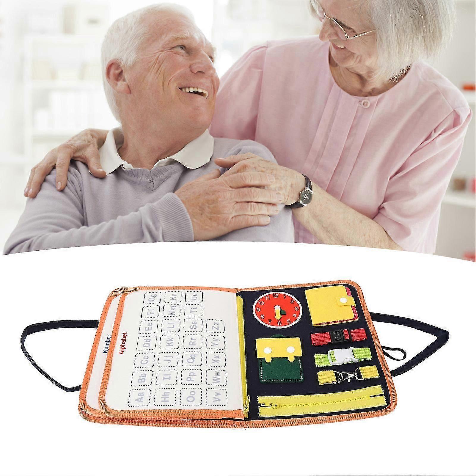 Activities Blanket Skill Learning Multi Function Sensory Blanket Educational Dressing Sensory Board