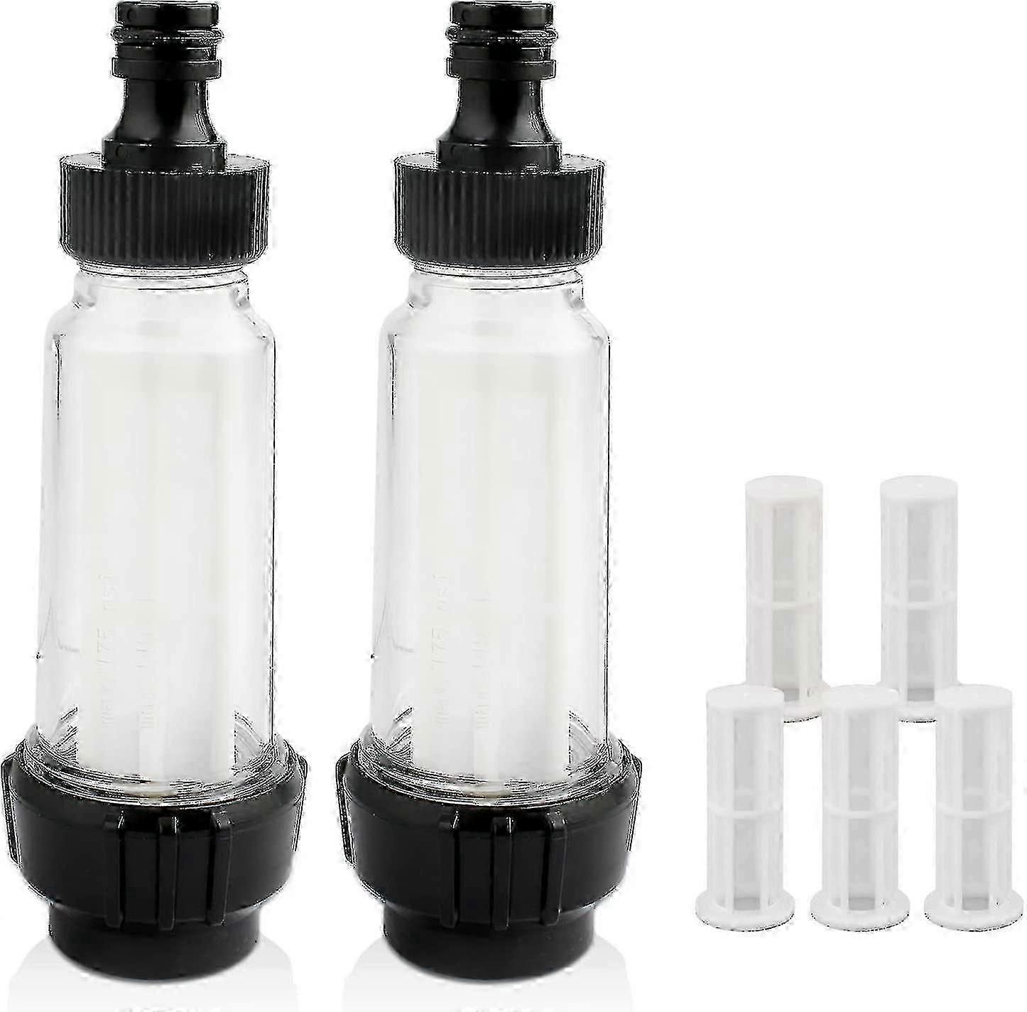 High Efficiency Water Filter 3/4" for Karcher - 2 Filters & Connectors Bundle