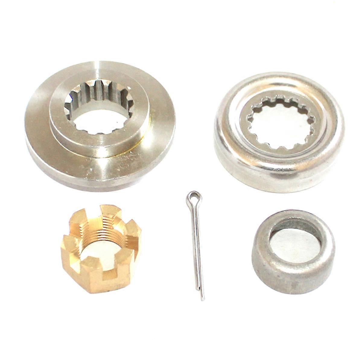 Boat Propeller Install Nut Kit 66T-45997-00 90389-22M01 90171-16011 91490-30025 for 2-Stroke 40 Out