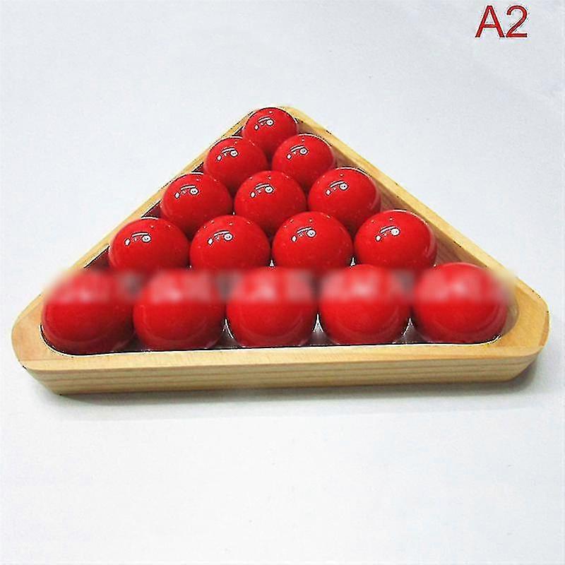 2025 Billiard Ball Set 16 Ball Durable Synthetic Resin Pool Billiard Triangle Frame Billiards Snooker 16 Balls Triangle Rack
