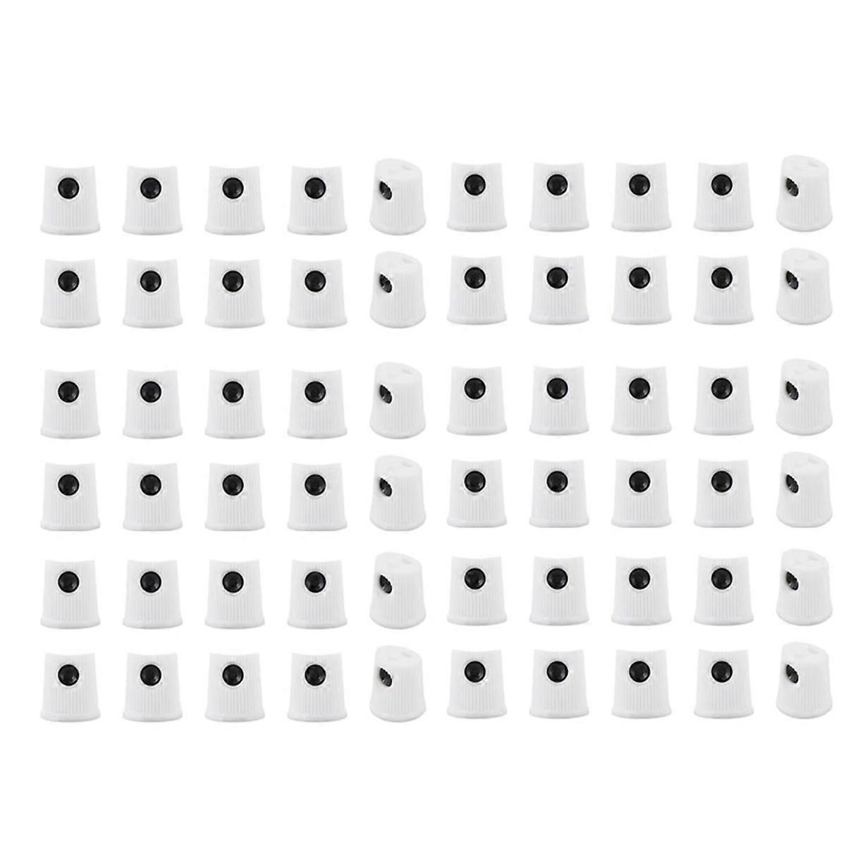 60Pcs -Paint Caps, -Paint Nozzles Paint Replacement Cap