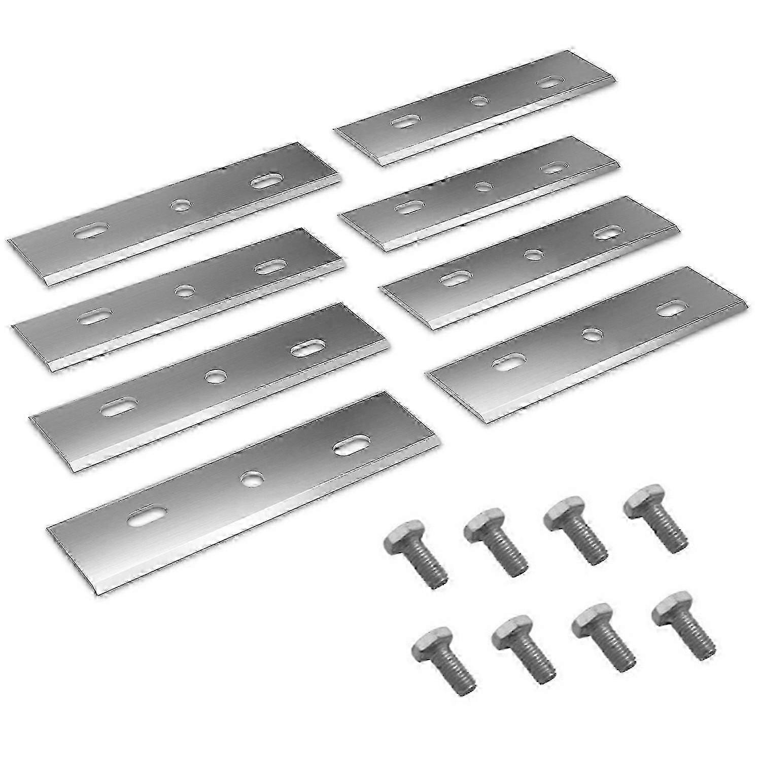 8Pcs λεπίδες χάλυβα χρωμίου για AL-KO Robolinho 2000 1200 1150 700 500 ανταλλακτικό χλοοκοπτικών