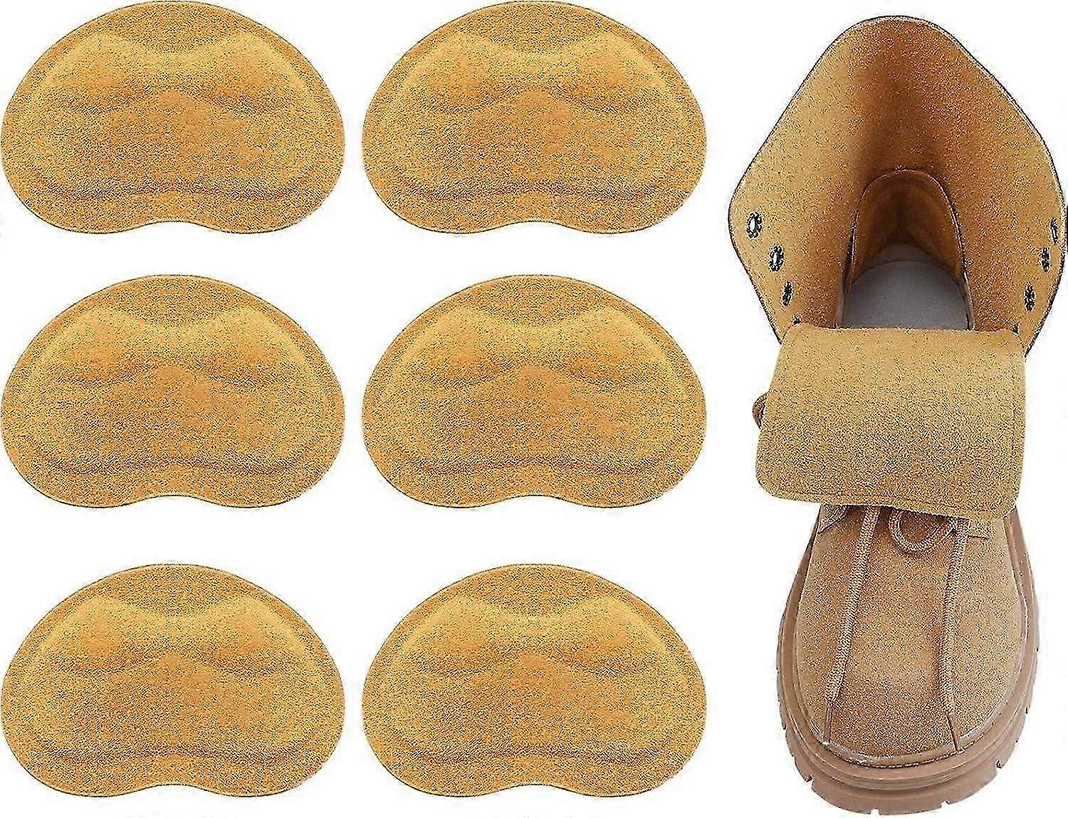 Leather Heel Grips Cushions for Boots ,Heel Inserts for Women/Men Loose Shoes