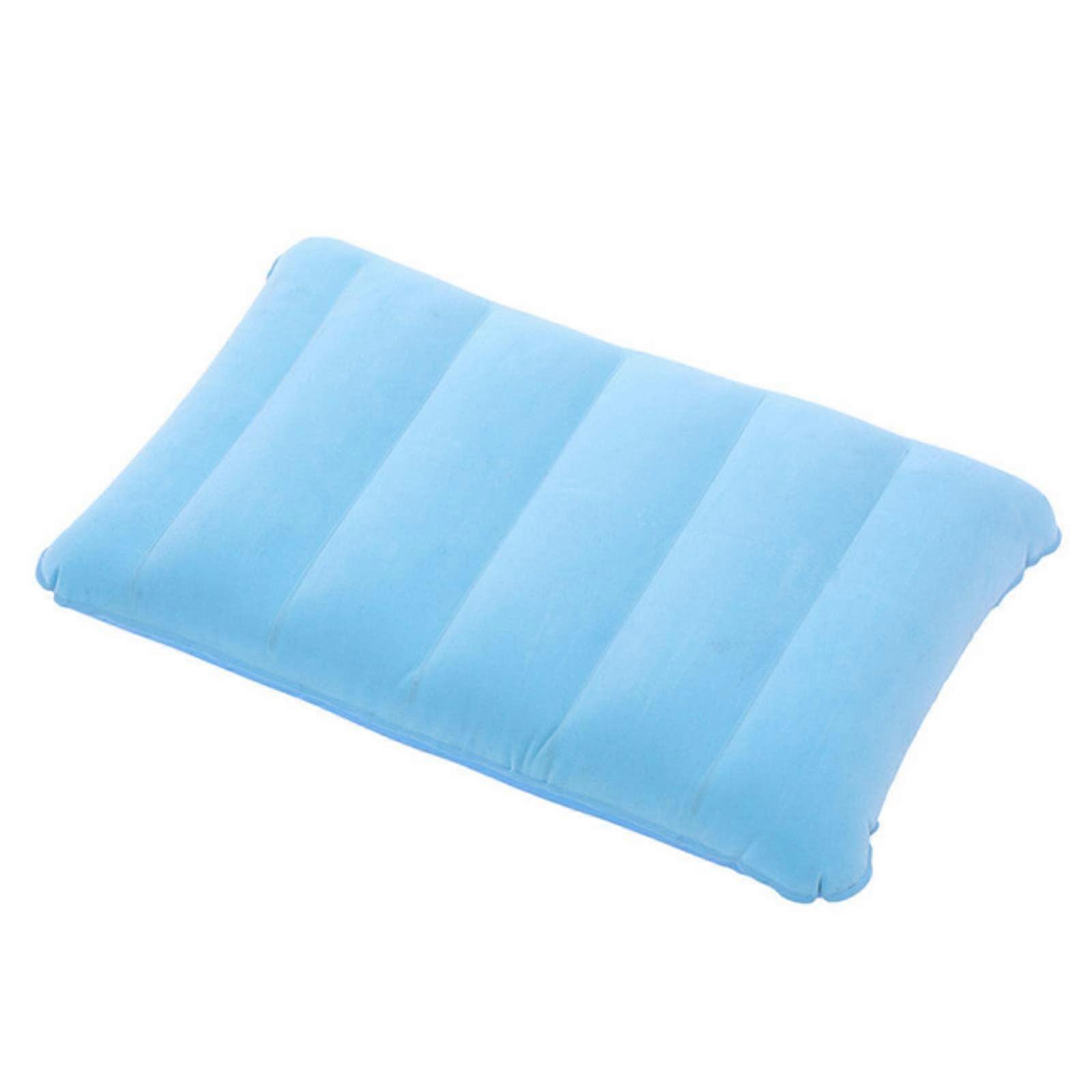 Folding pillow outdoor travel sleep pillow inflatable portable rest pillow multicolor Ref: 2005
