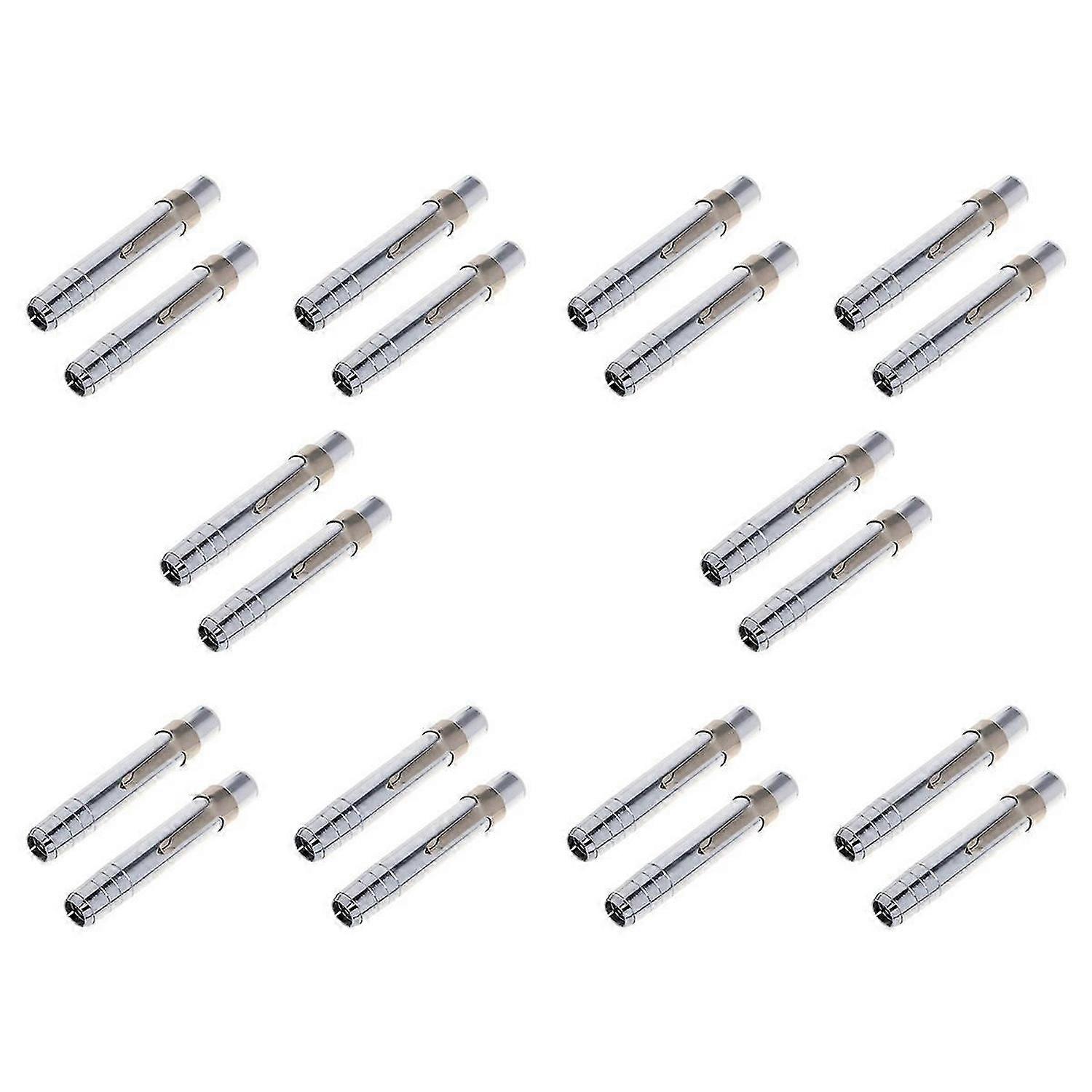 2 PCS Silver Aluminum alloy Chalk Keeper Holder