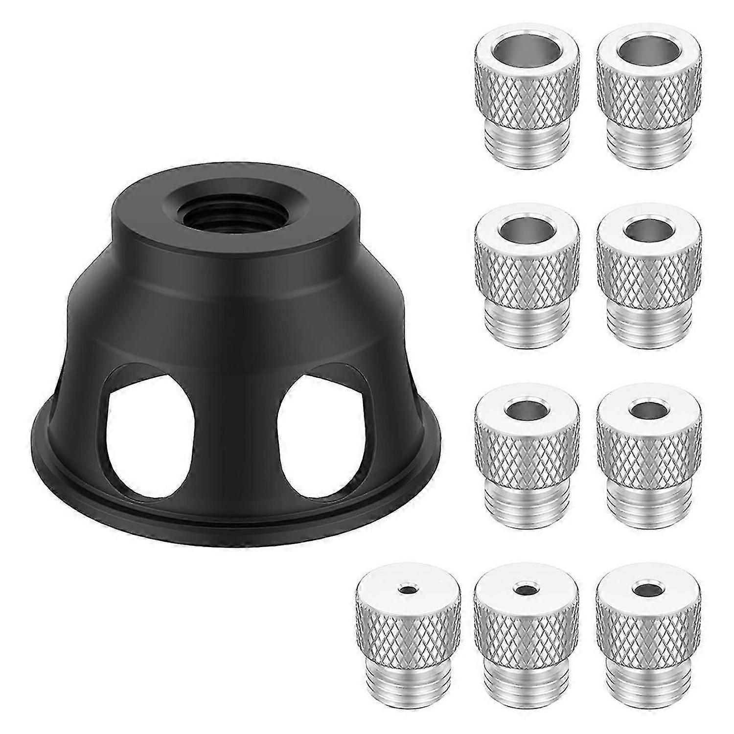 90° Drill Guide Jig with Self-Centering Doweling Positioner