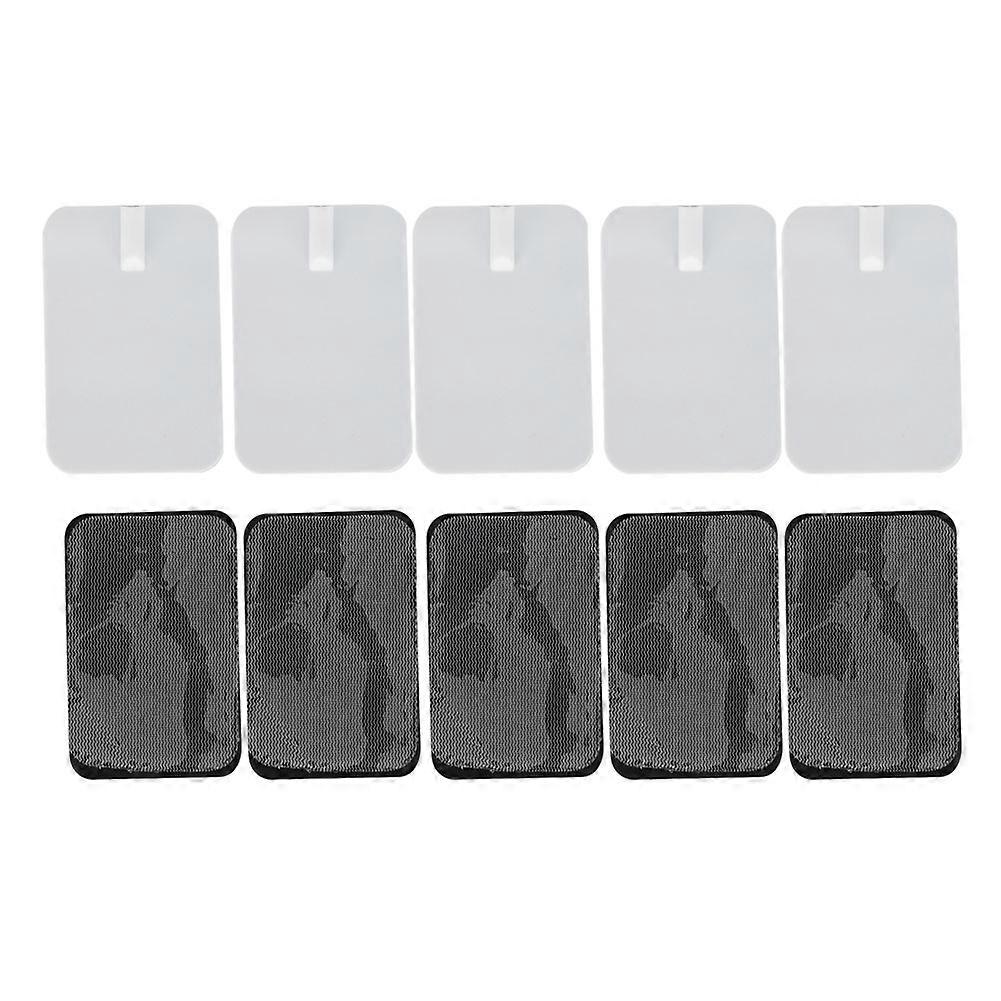 10pcs Silicone Electrode Pads 6x9cm for Digital Therapy Machine
