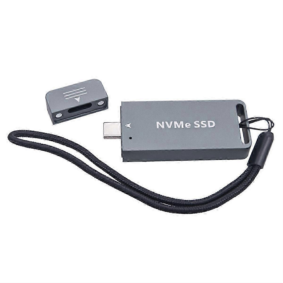 M.2 SSD Case M.2 NVME SATA Double Protocol External Hard Drive Case USB3.2 GEN2 10Gbps SSD Enclosur