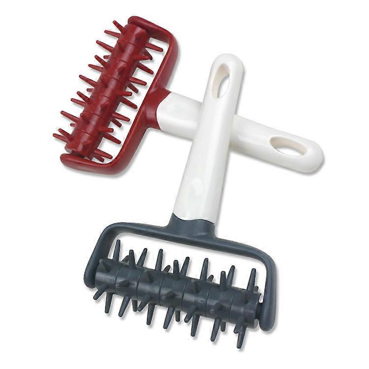 2pcs Pizza Dough Roller Docker – Pizza Hole Punch Roller Wheel Tool