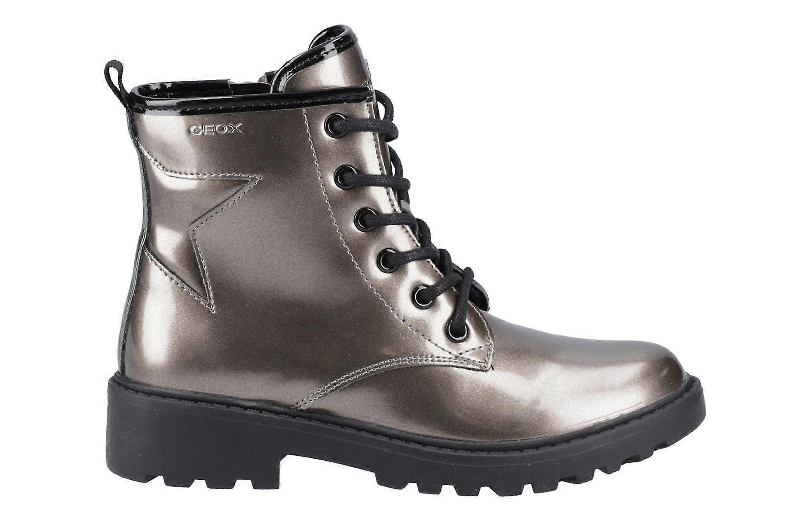 Geox J Casey G Boots Silver