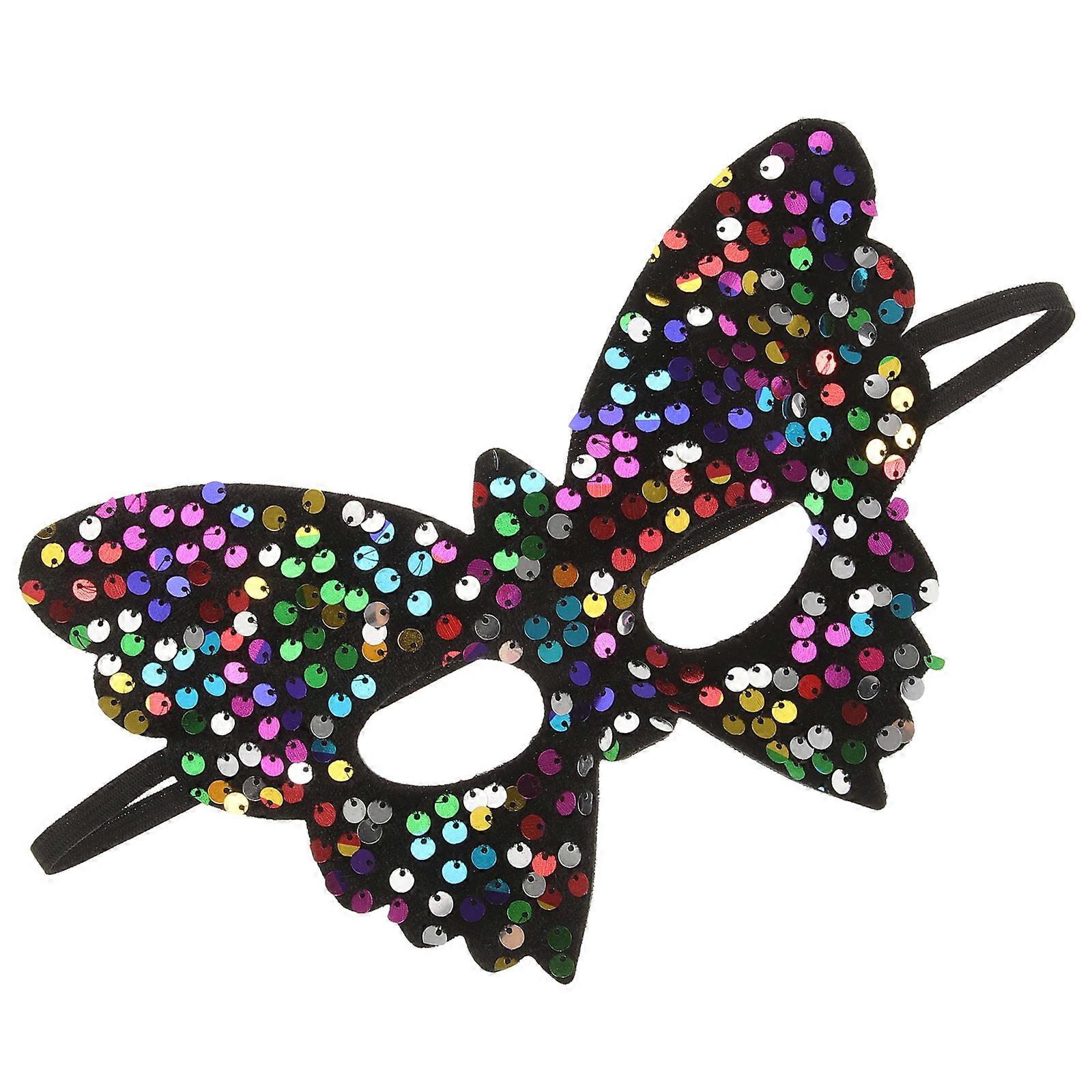 Masquerade Mask Plastic Party Mask for Decoration 5Pcs