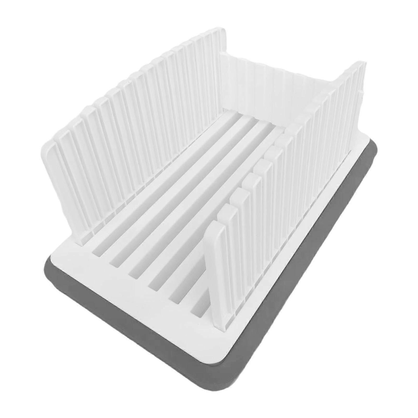 Slicer Guide Foldable Grilled Cutting Tool Hollow Design Crumb Tray Kitchen Tools For Family Home Use