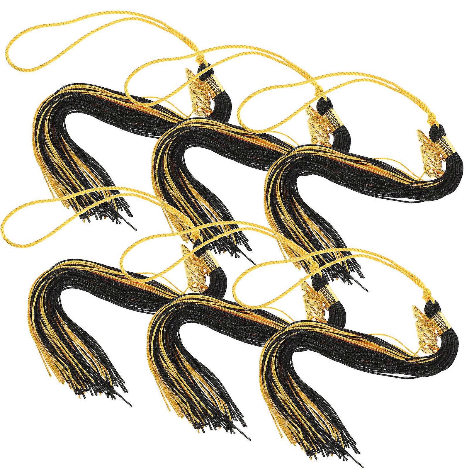Graduation Party Supplies 6Pcs Graduation Cap Tassel Charm 16CM Hook Length For Students