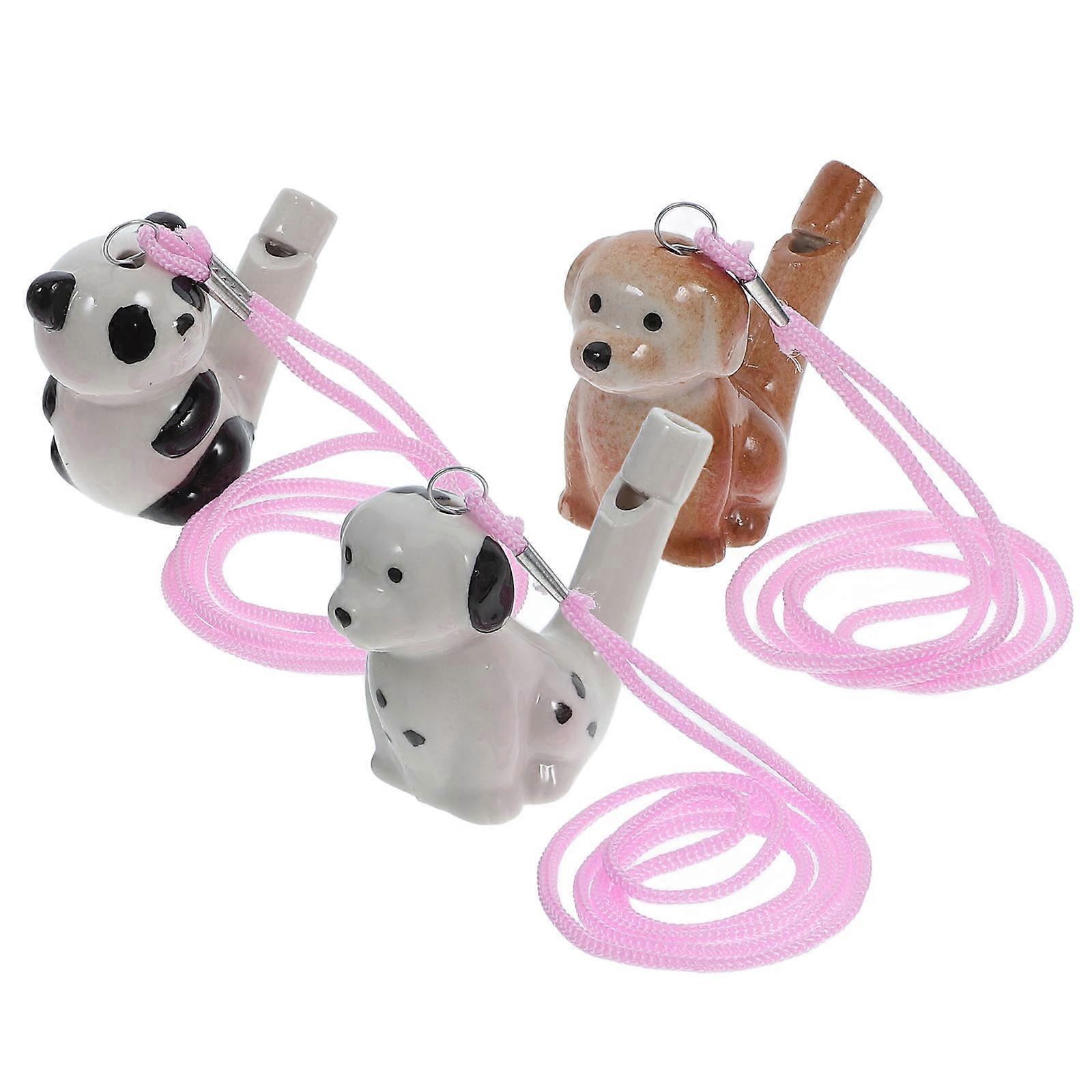 Animal Water Whistles Ceramic Bird Noise Maker for 3Pcs Party Favors
