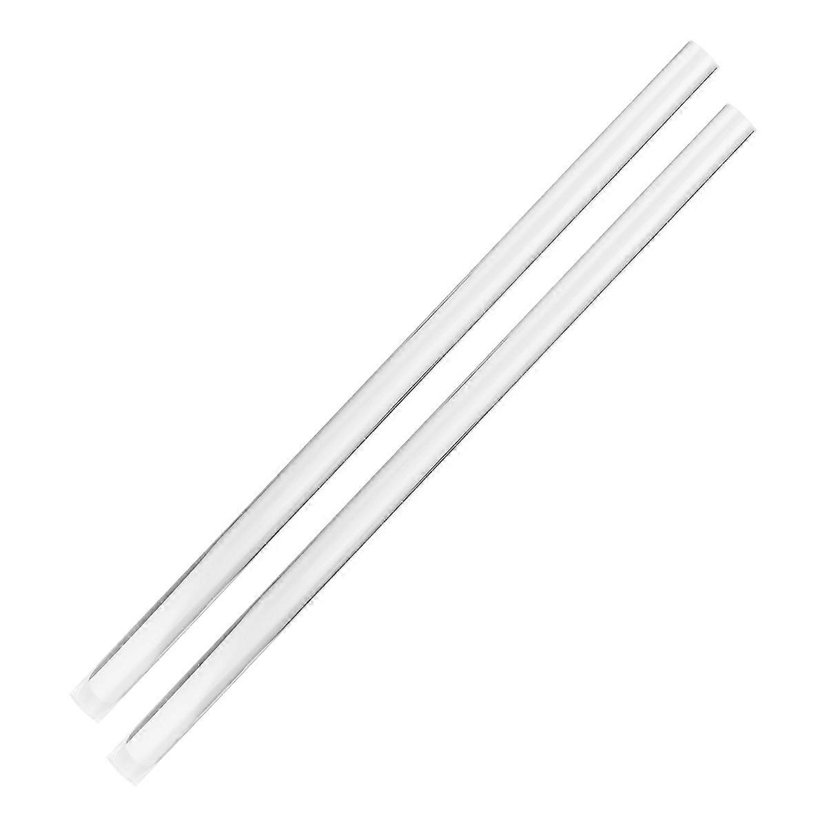 Pmma Bar Acrylic Round Bar for Handcraft Use 2Pcs Transparent Durable Rod