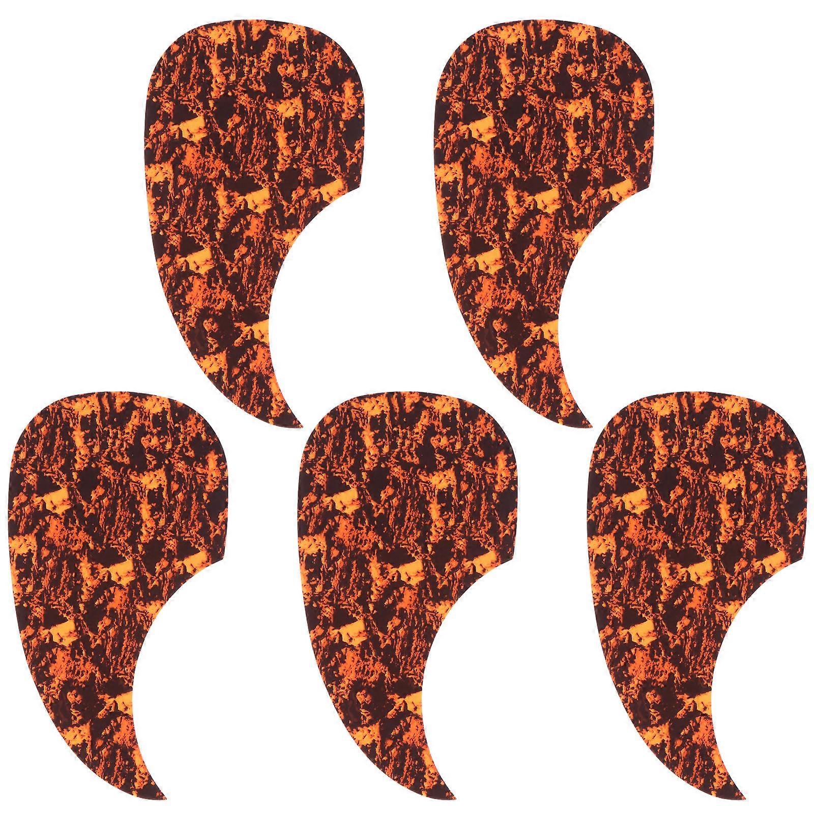 Guitar Pickguard Self Adhesive Scratch Plate 5Pcs for Guitar Use