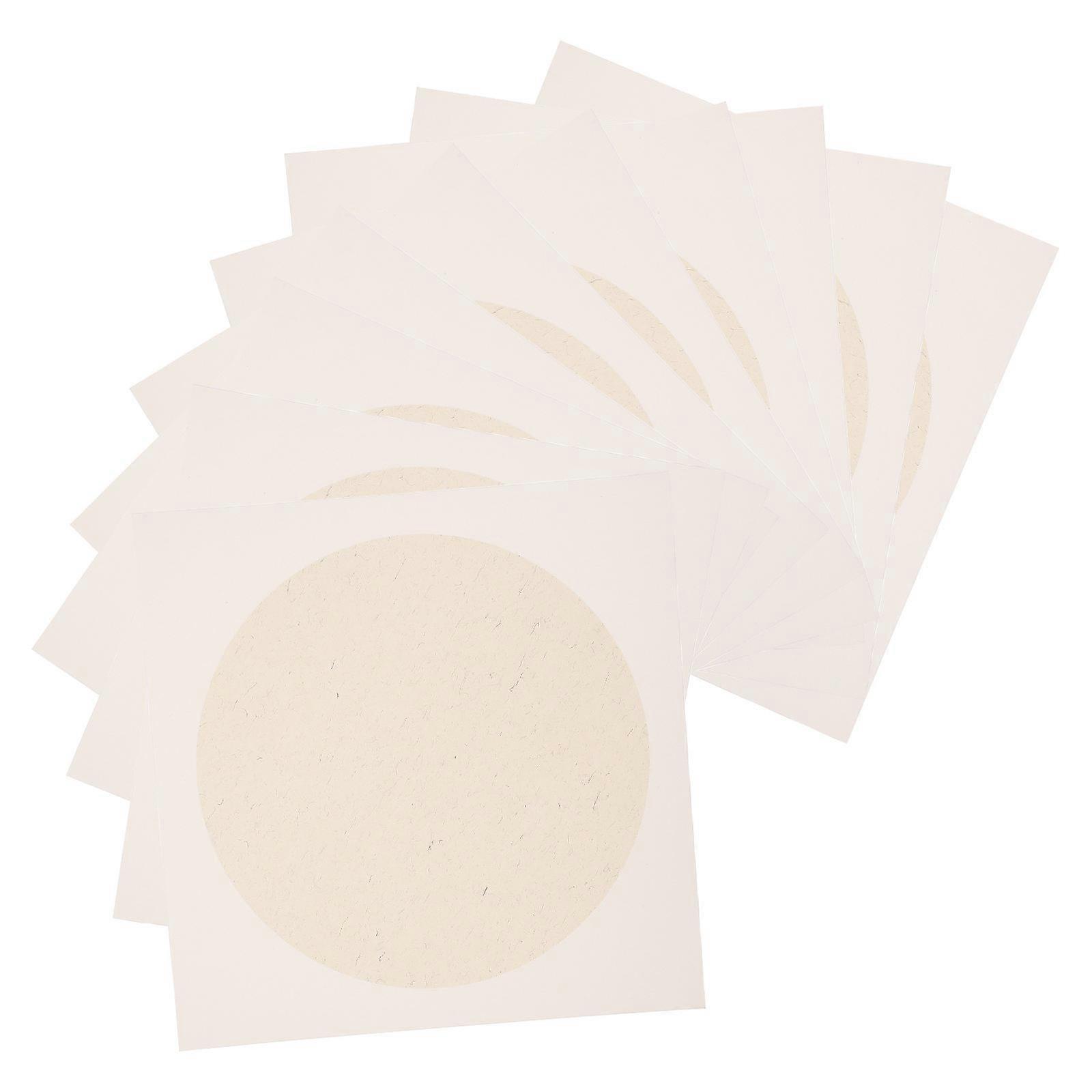 Chinese Art Papers Round Card Paper for Painting 1Set of Papers