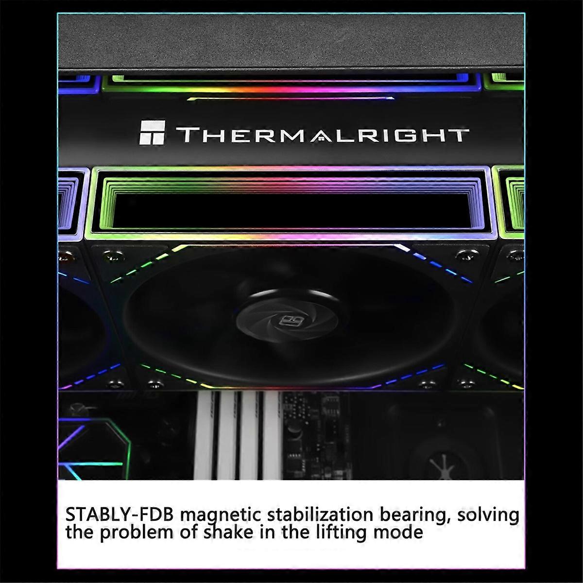  TL- 12cm ARGB chassis cooling fan, TL- Black