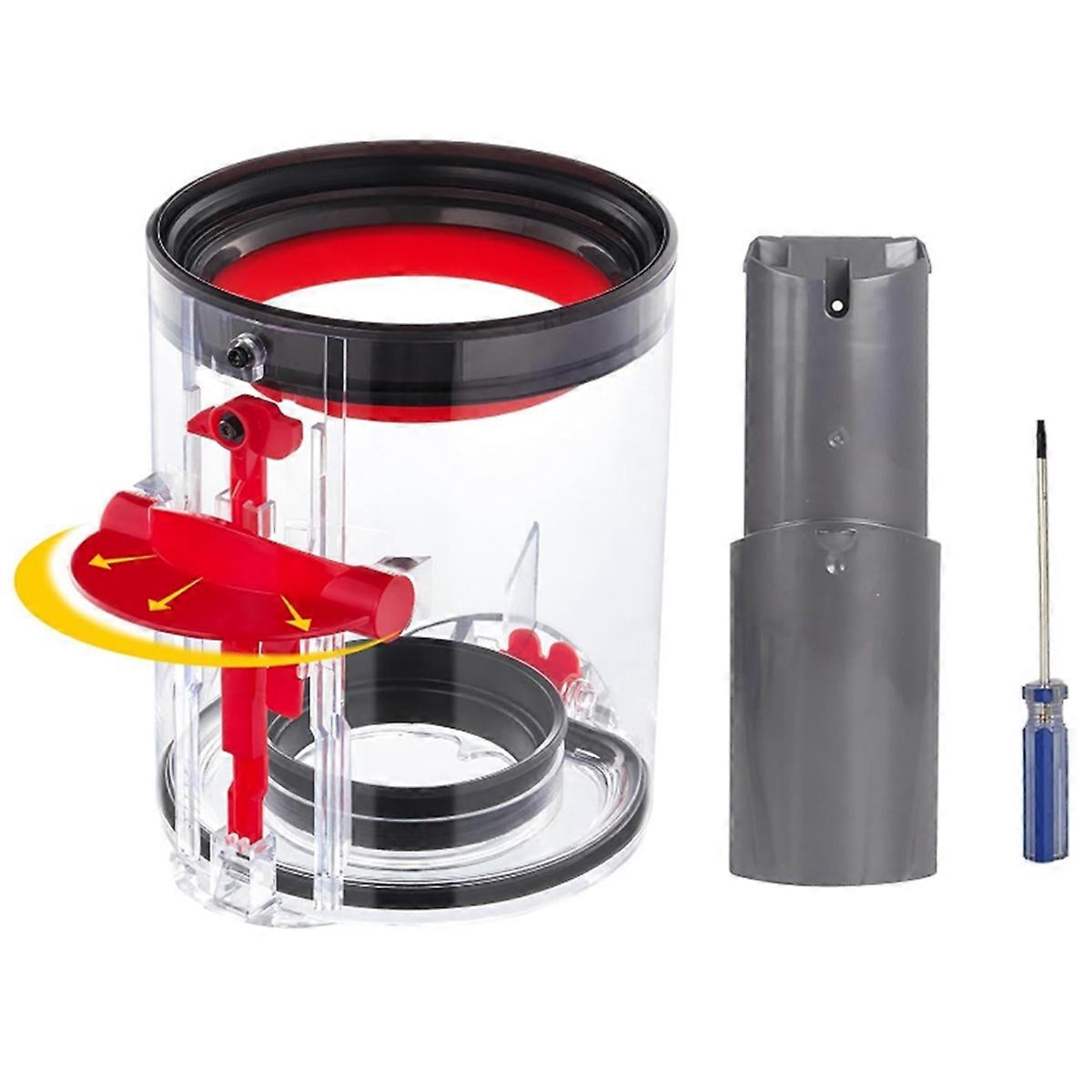 Replacement for V10 SV12 Vacuum Bin Cyclone Baffle Dust Bucket