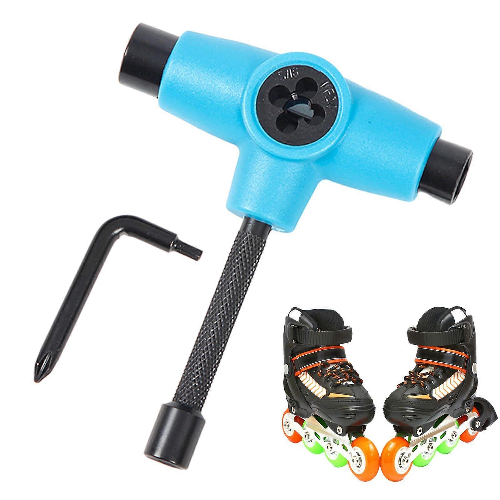 T Type Tap Wrench Wear Resistant T Bar Handle Ratchet Tap Wrench For Inline Skates Quad Skates
