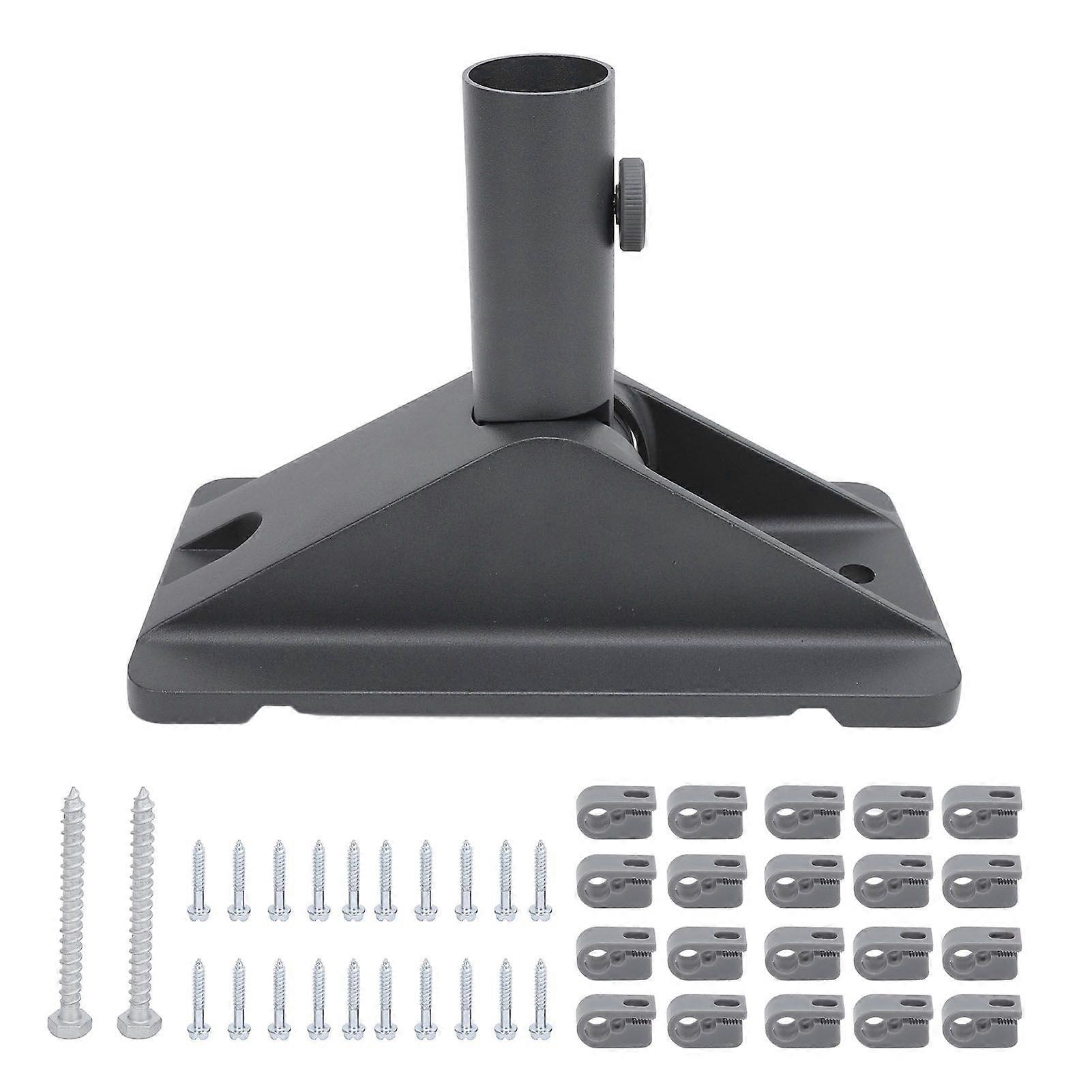 Antenna Roof Mount Adjustable Angle Aluminum Alloy Weatherproof Stable Support Enhanced Signal Reception